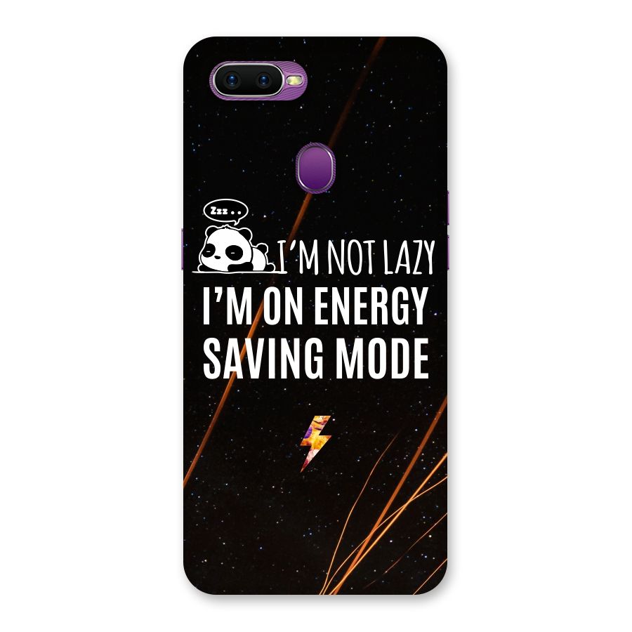 Energy Saving Mode Back Case for Oppo F9