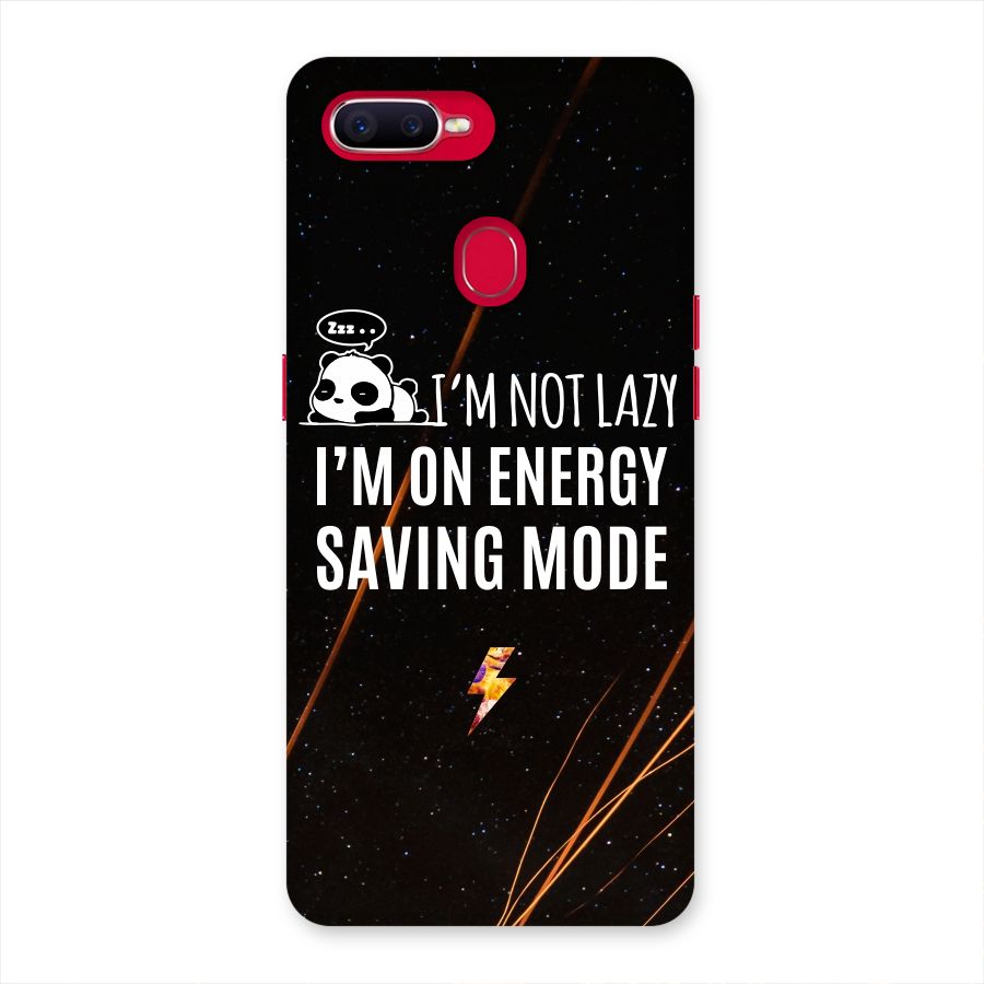 Energy Saving Mode Back Case for Oppo F9 Pro