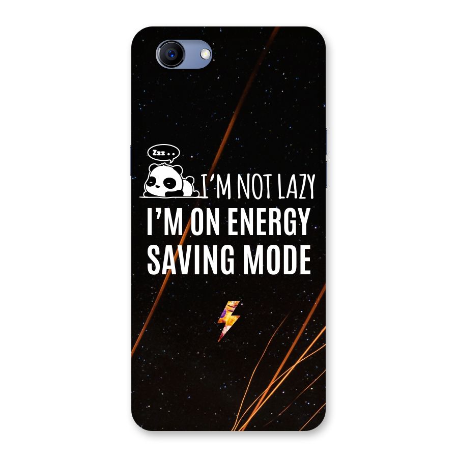 Energy Saving Mode Back Case for Oppo Realme 1