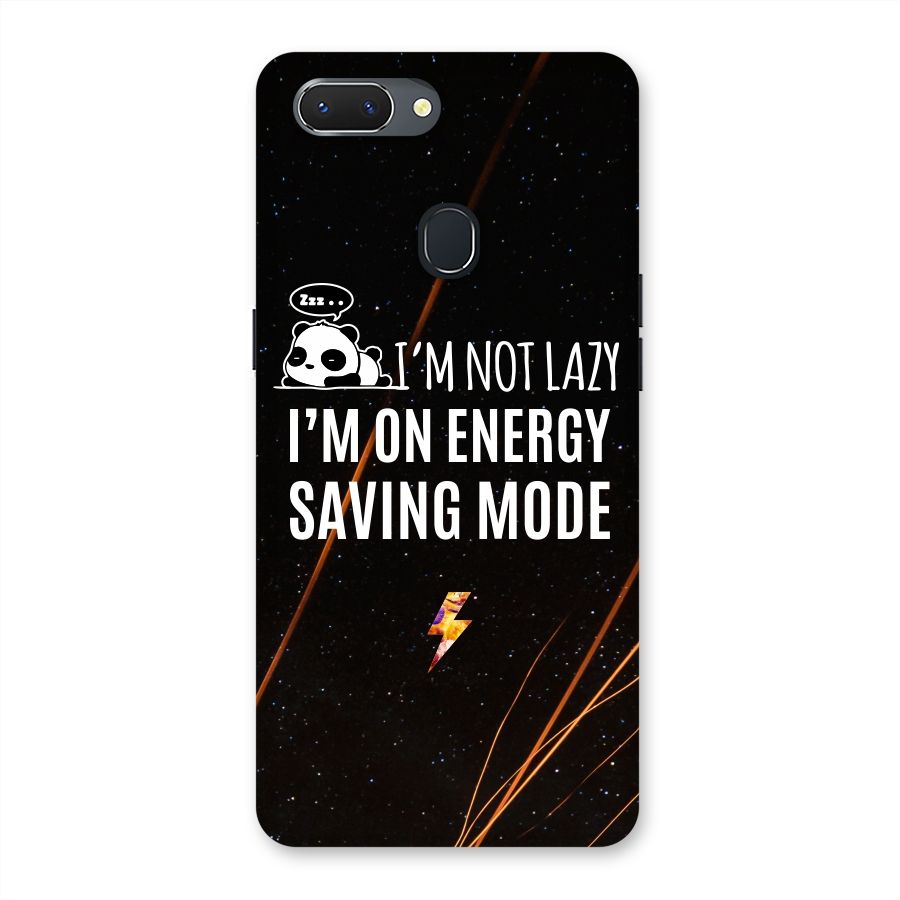 Energy Saving Mode Back Case for Oppo Realme 2
