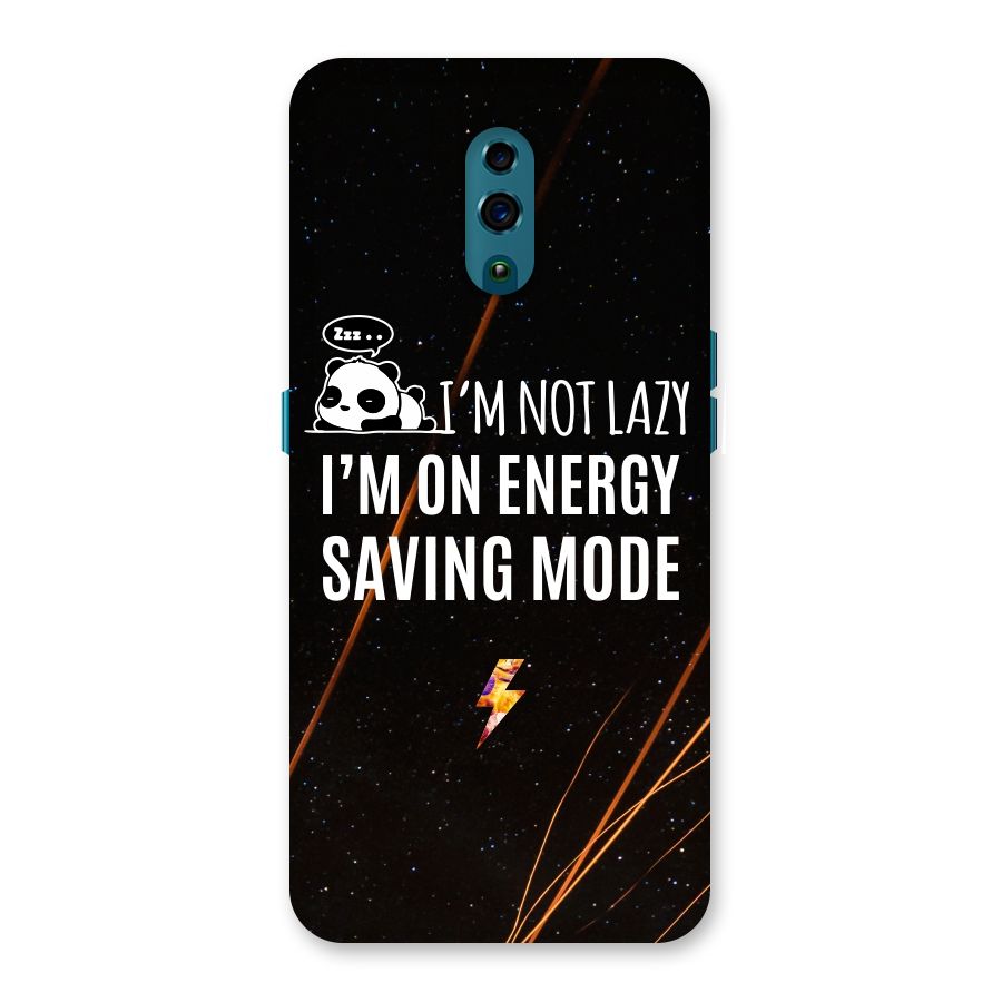 Energy Saving Mode Back Case for Oppo Reno