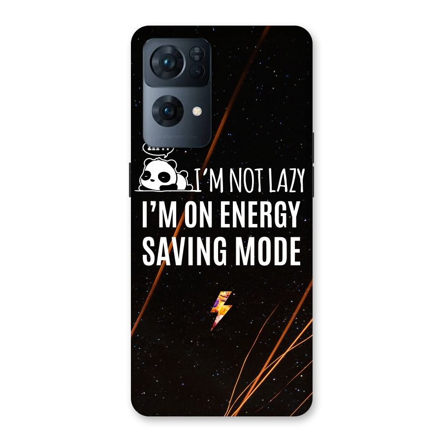 Energy Saving Mode Back Case for Oppo Reno7 Pro 5G