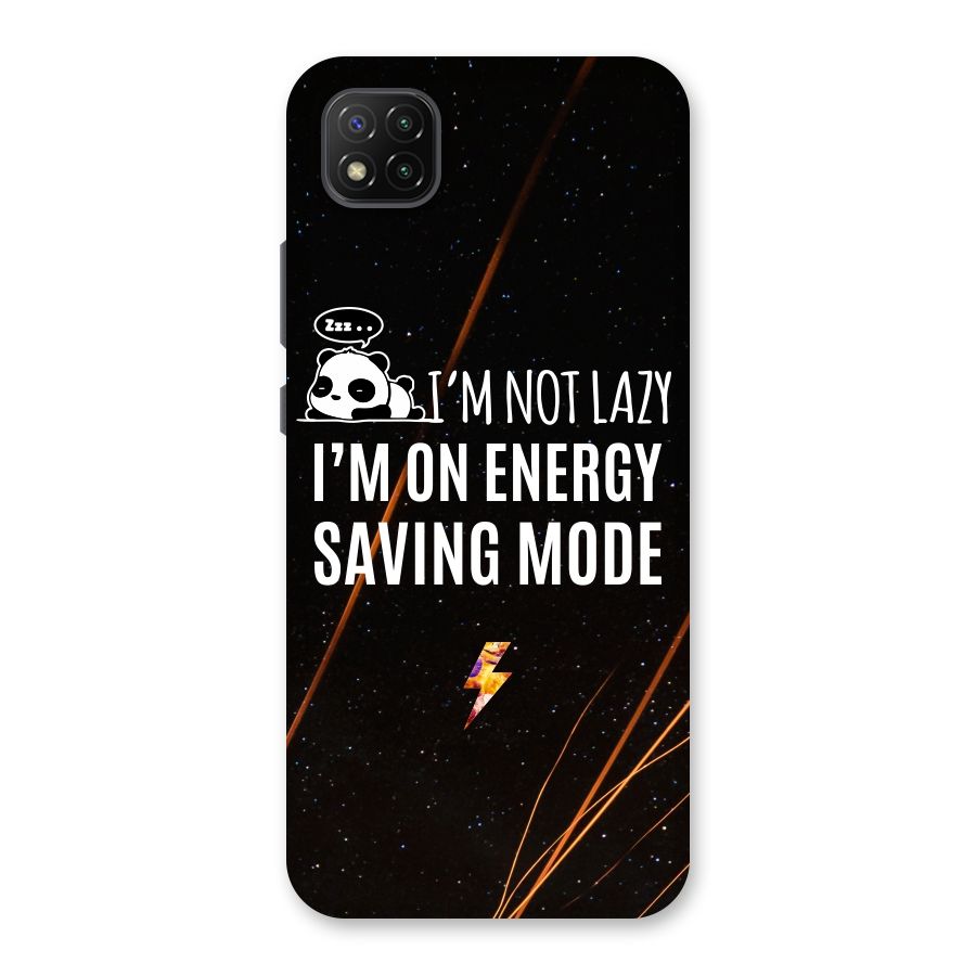 Energy Saving Mode Back Case for Poco C3