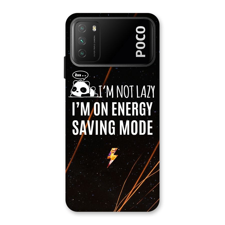 Energy Saving Mode Back Case for Poco M3
