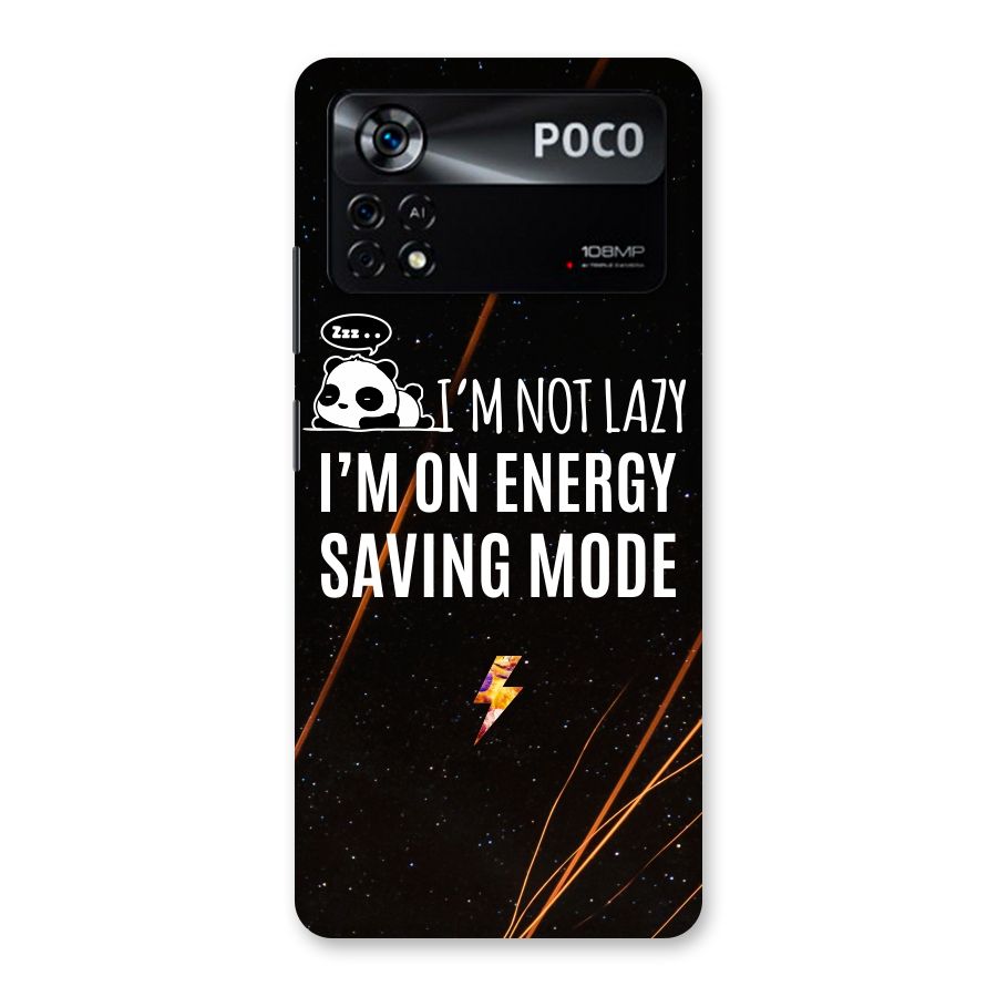 Energy Saving Mode Back Case for Poco X4 Pro 5G