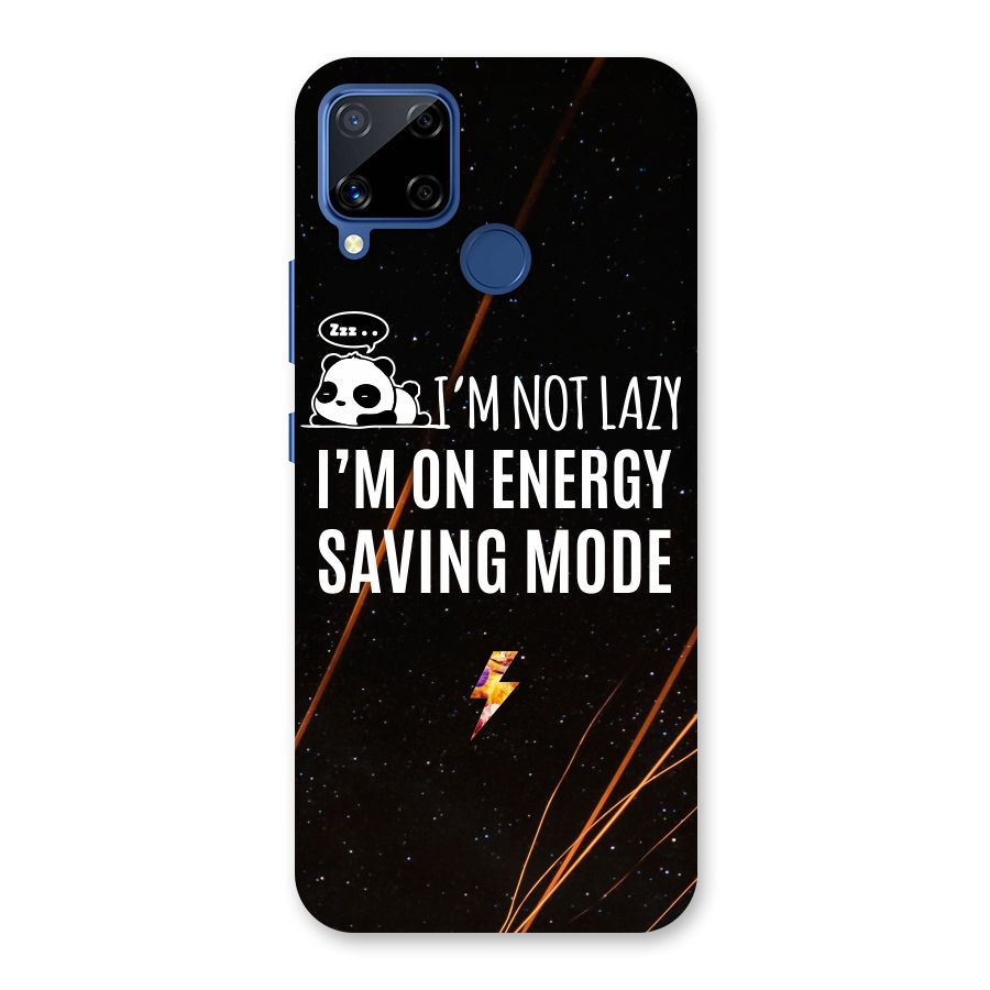 Energy Saving Mode Back Case for Realme C15