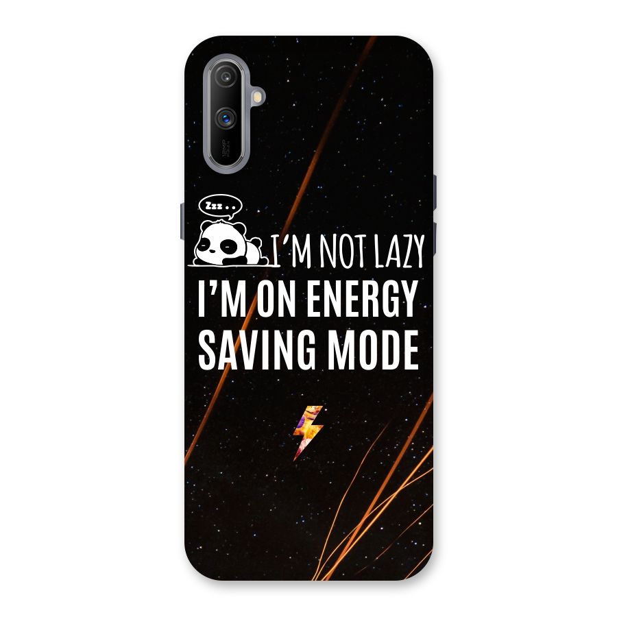 Energy Saving Mode Back Case for Realme C3
