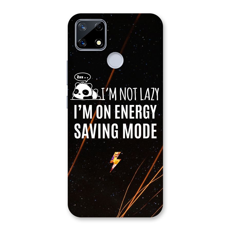 Energy Saving Mode Back Case for Realme Narzo 20