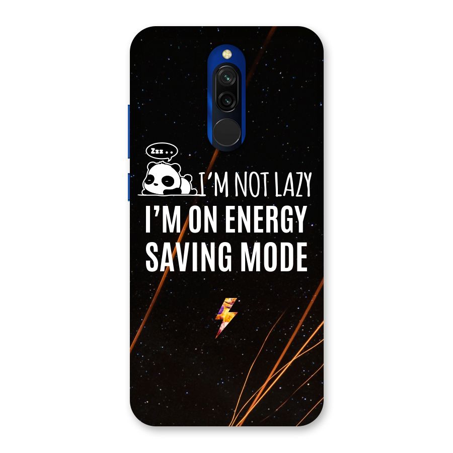 Energy Saving Mode Back Case for Redmi 8