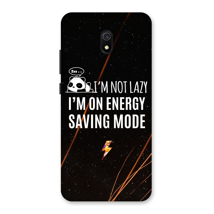 Energy Saving Mode Back Case for Redmi 8A