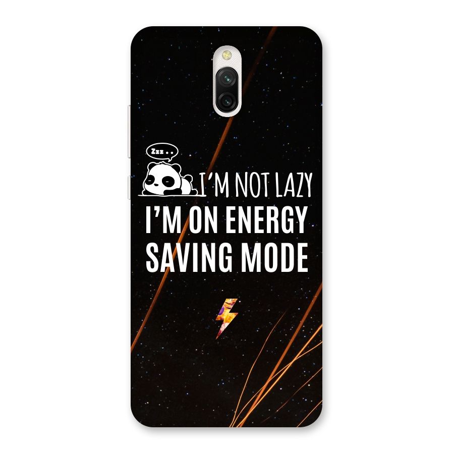 Energy Saving Mode Back Case for Redmi 8A Dual
