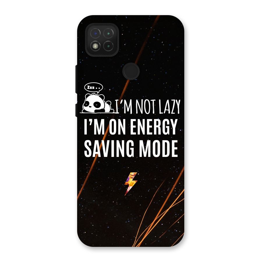 Energy Saving Mode Back Case for Redmi 9