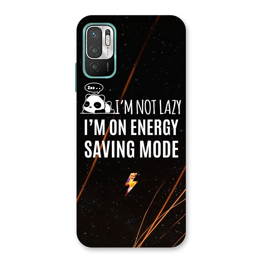 Energy Saving Mode Back Case for Redmi Note 10T 5G