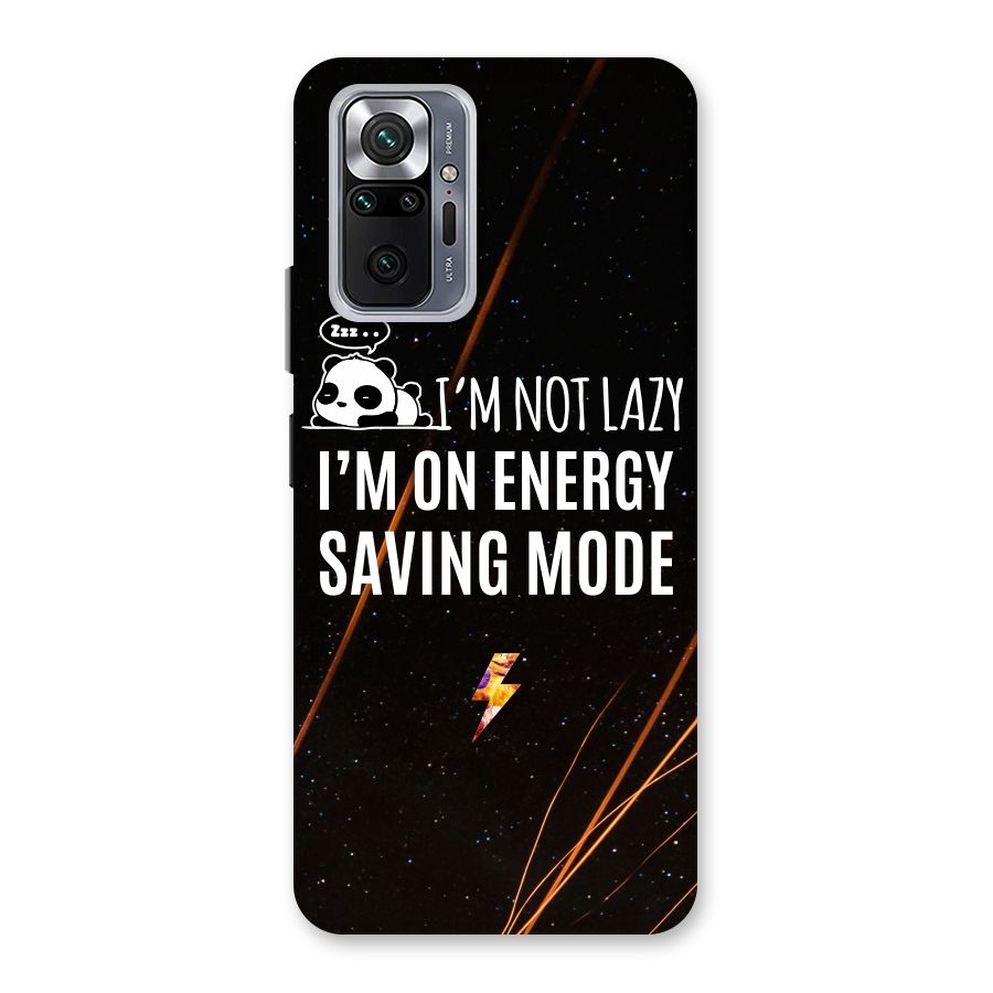 Energy Saving Mode Back Case for Redmi Note 10 Pro Max
