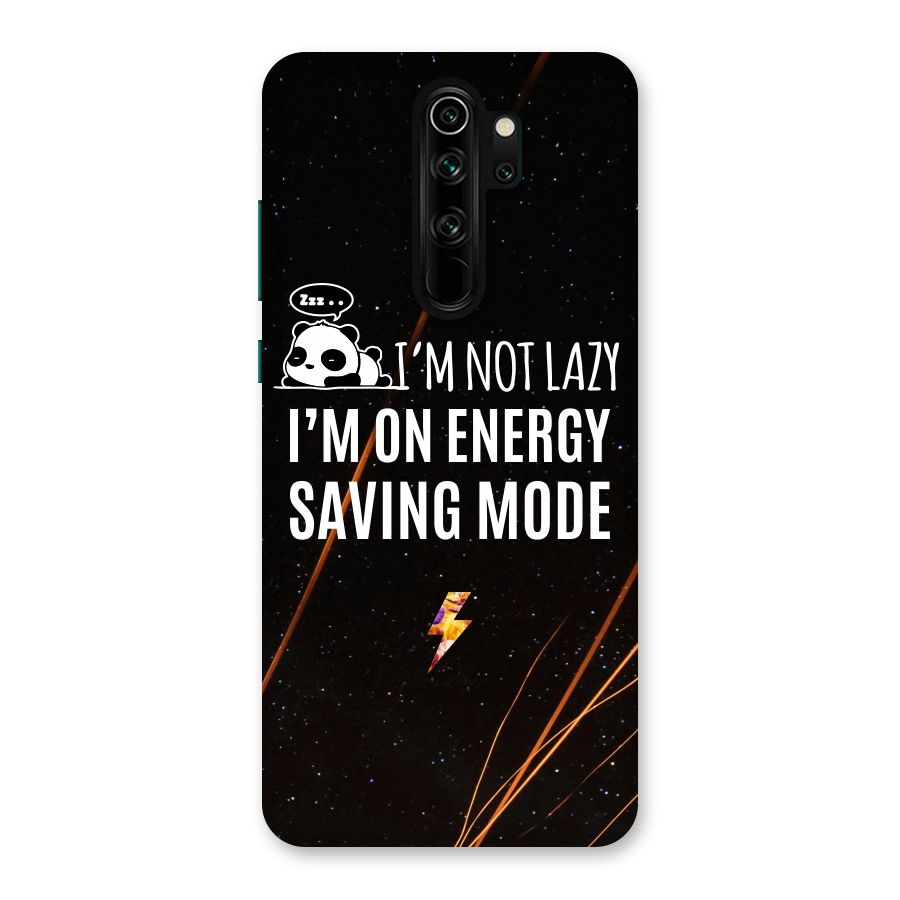 Energy Saving Mode Back Case for Redmi Note 8 Pro