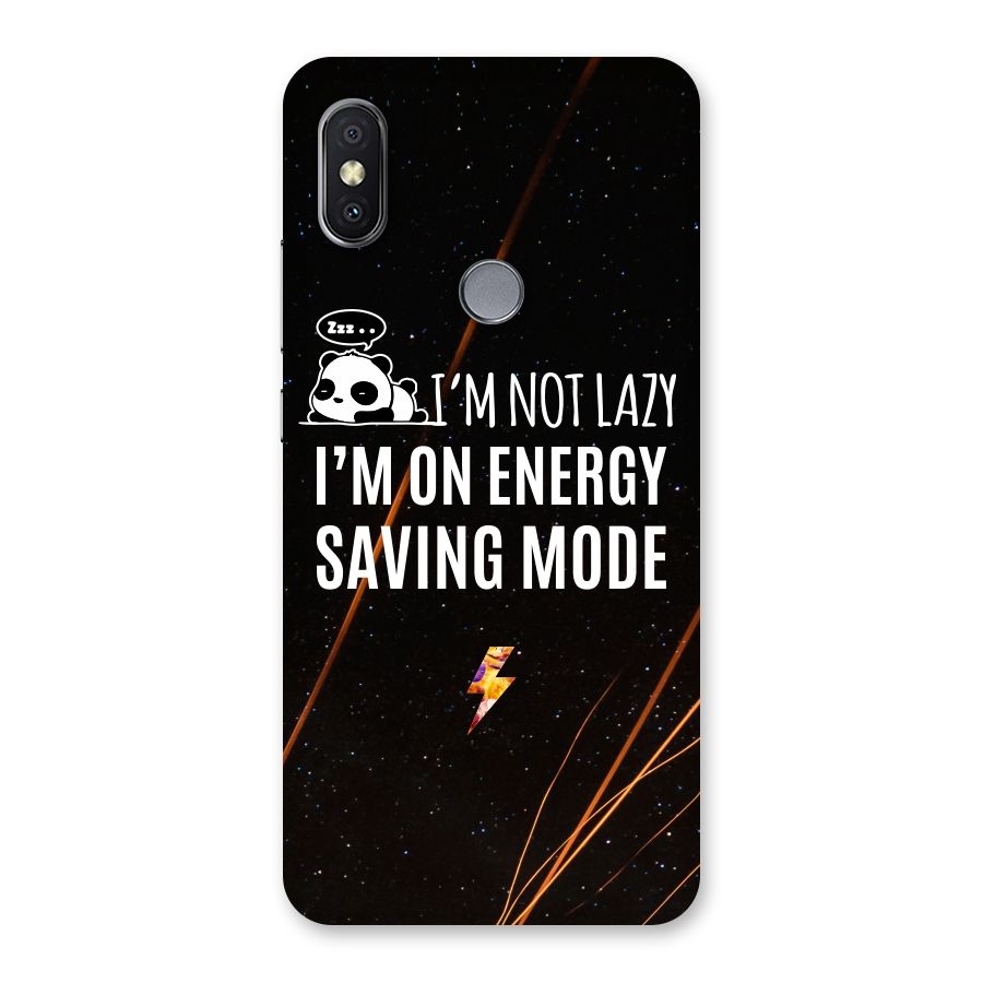 Energy Saving Mode Back Case for Redmi Y2
