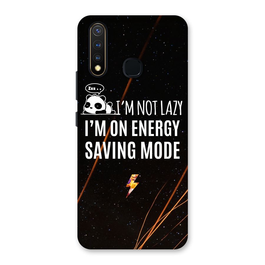 Energy Saving Mode Back Case for Vivo Y19