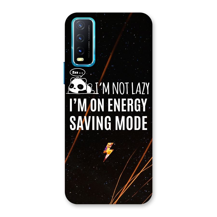Energy Saving Mode Back Case for Vivo Y20G