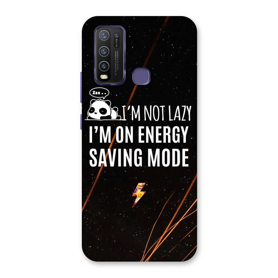 Energy Saving Mode Back Case for Vivo Y30