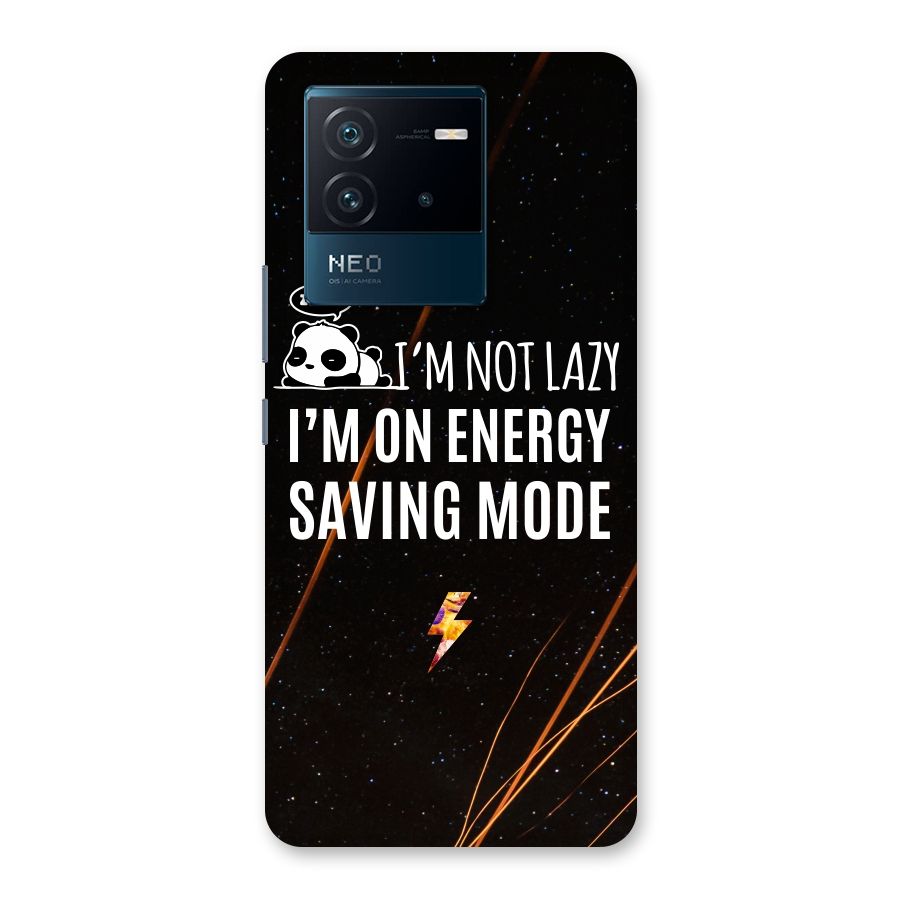 Energy Saving Mode Back Case for Vivo iQOO Neo 6 5G