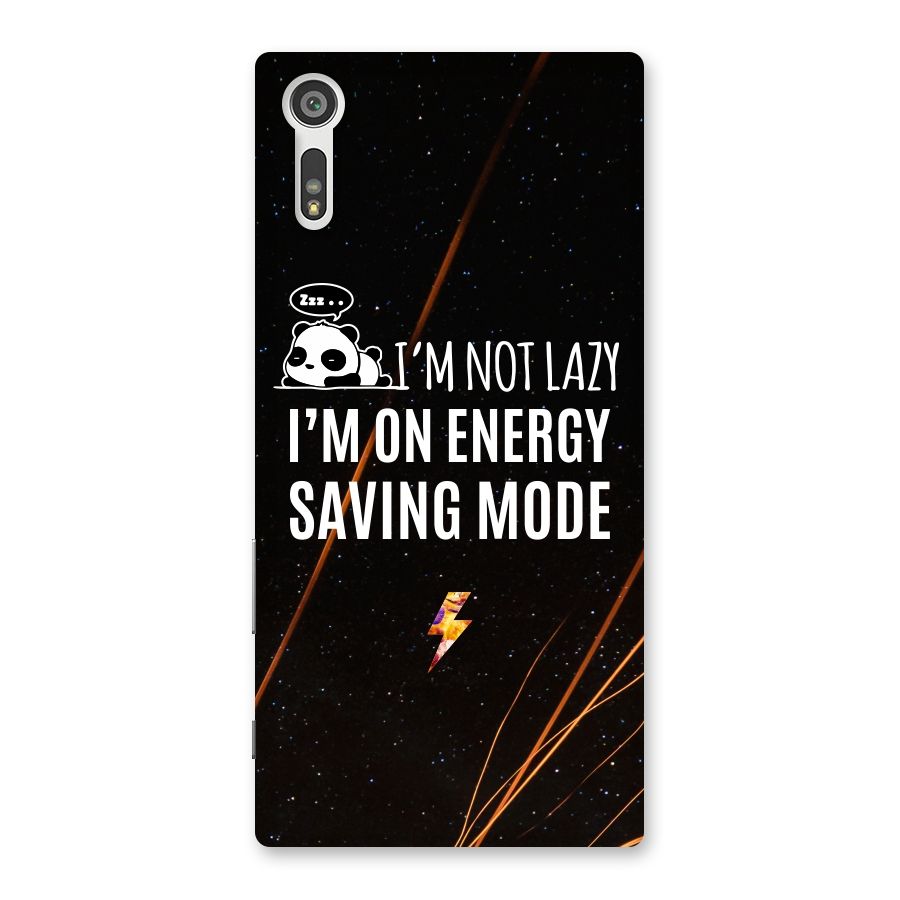 Energy Saving Mode Back Case for Xperia XZ