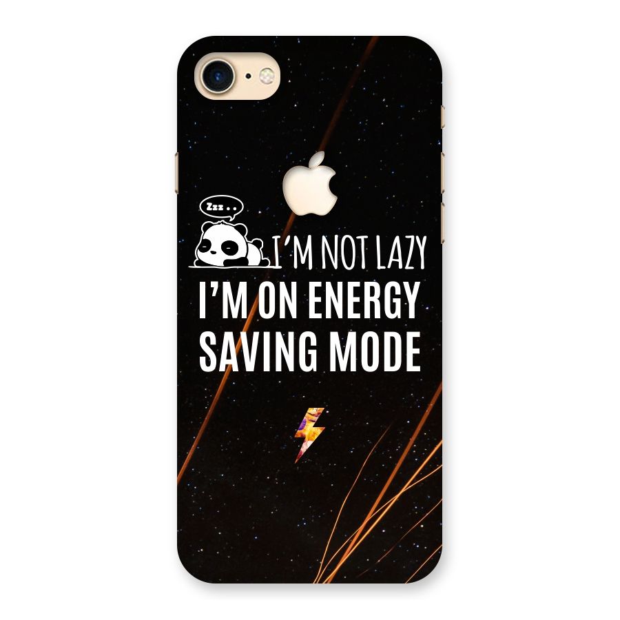 Energy Saving Mode Back Case for iPhone 7 Apple Cut
