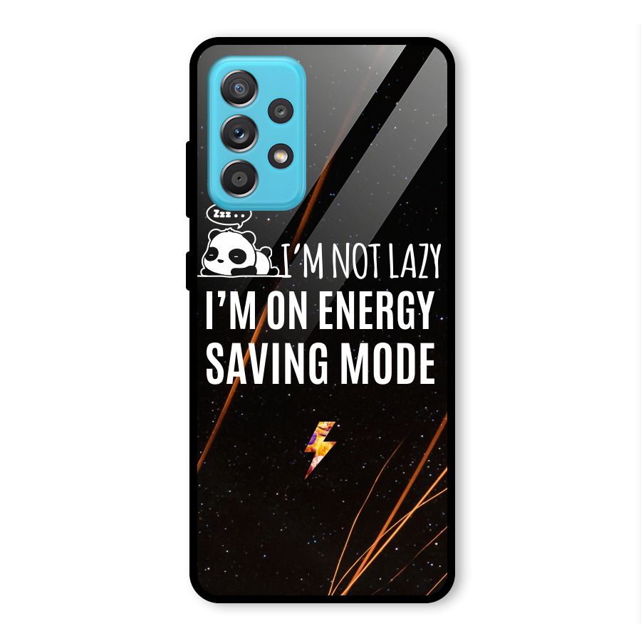 Energy Saving Mode Glass Back Case for Galaxy A52s 5G