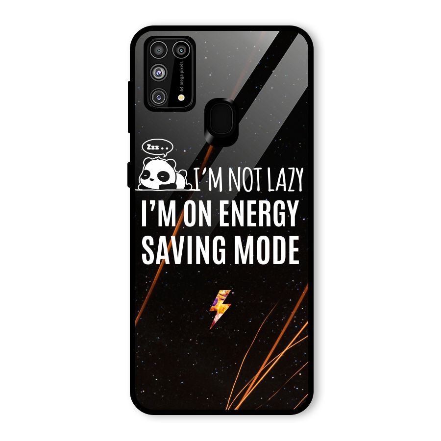 Energy Saving Mode Glass Back Case for Galaxy F41