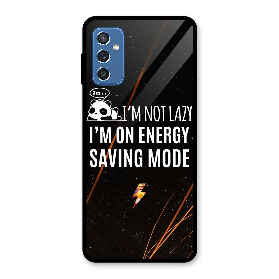 Energy Saving Mode Glass Back Case for Galaxy M52 5G