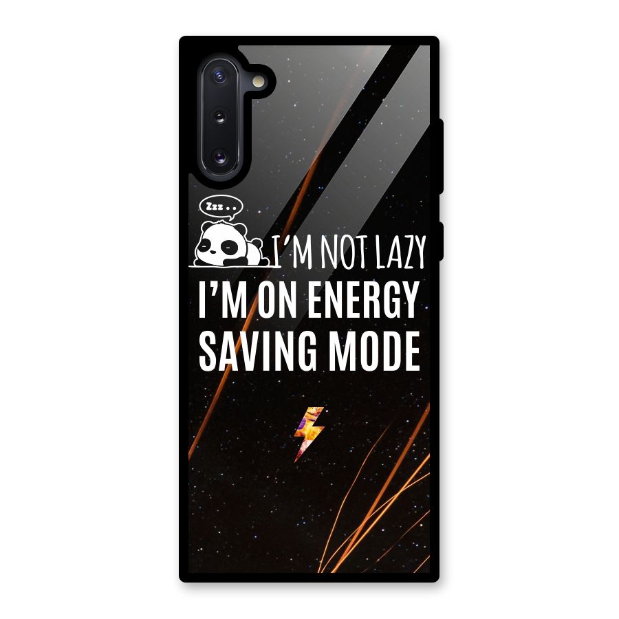 Energy Saving Mode Glass Back Case for Galaxy Note 10