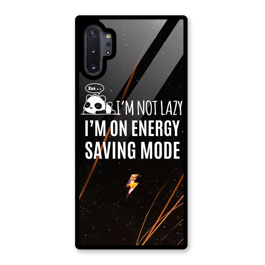 Energy Saving Mode Glass Back Case for Galaxy Note 10 Plus