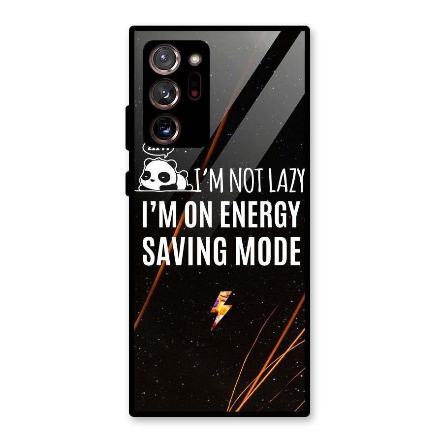 Energy Saving Mode Glass Back Case for Galaxy Note 20 Ultra 5G