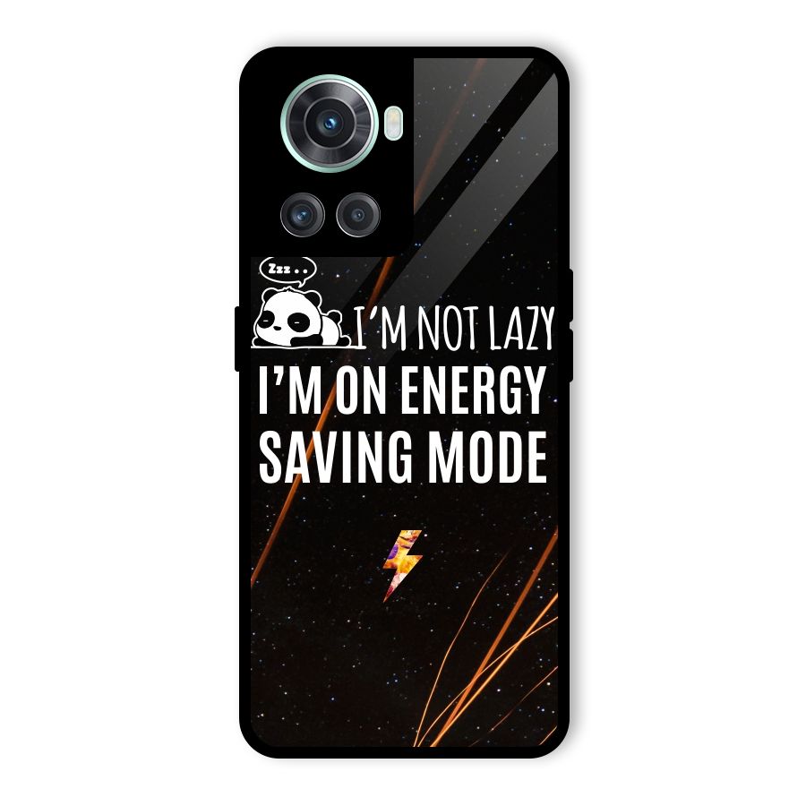 Energy Saving Mode Glass Back Case for OnePlus 10R