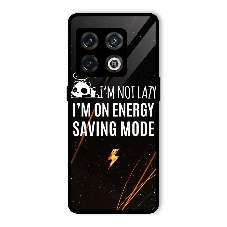 Energy Saving Mode Glass Back Case for OnePlus 10 Pro 5G