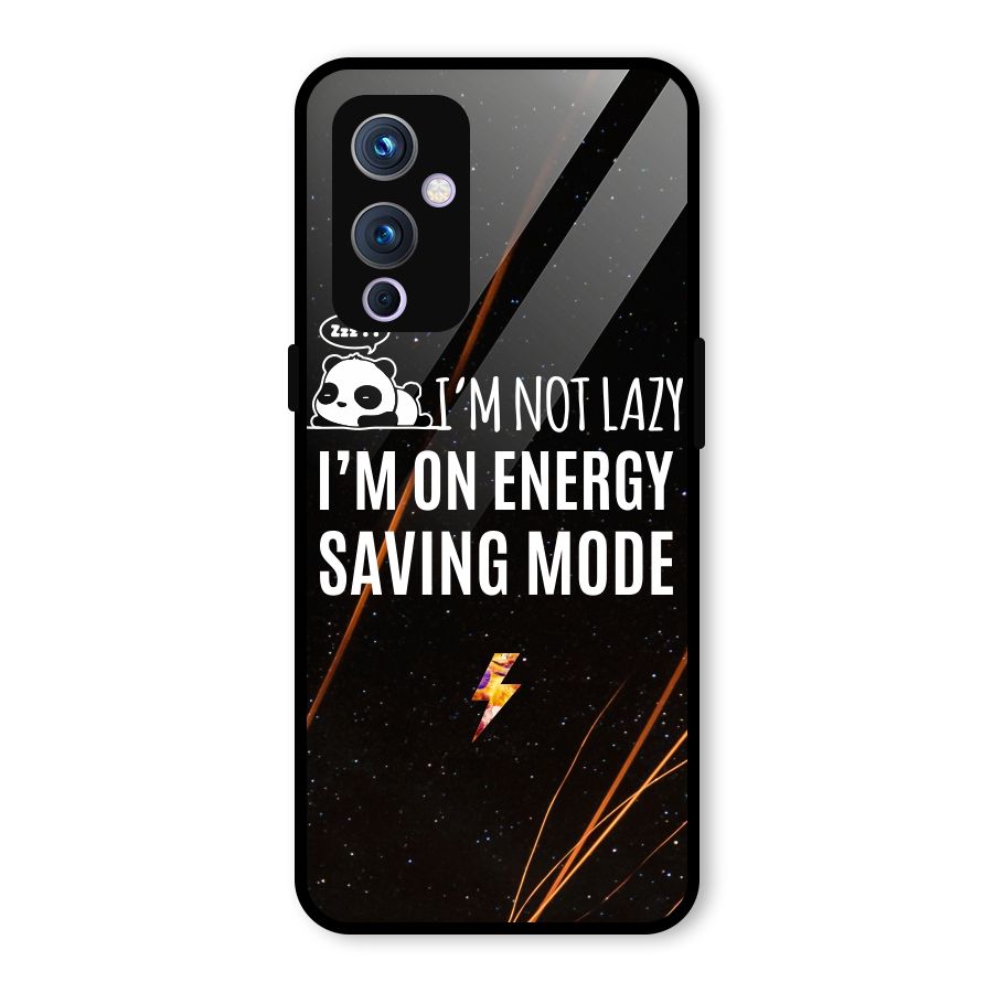 Energy Saving Mode Glass Back Case for OnePlus 9