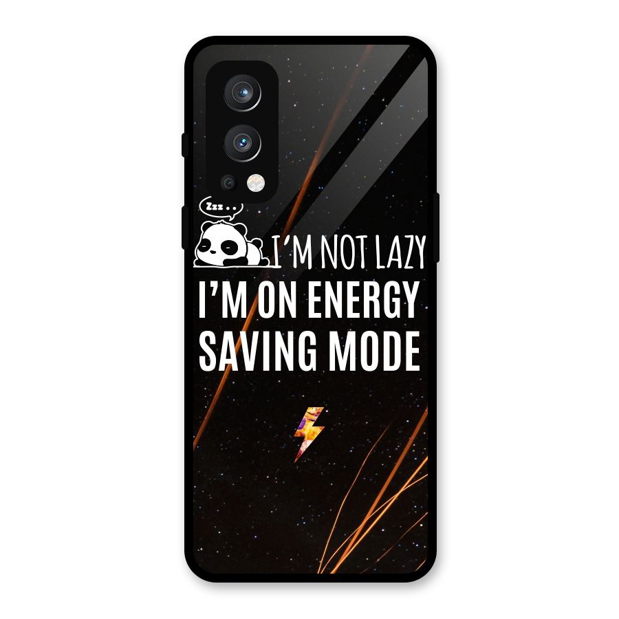 Energy Saving Mode Glass Back Case for OnePlus Nord 2 5G