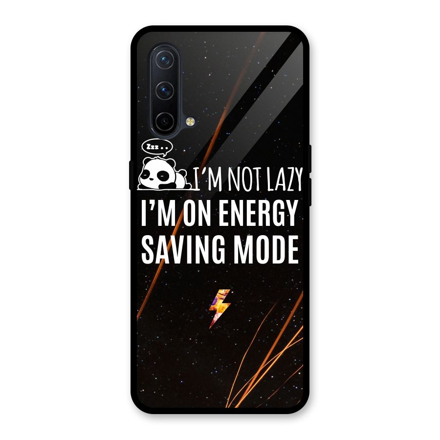 Energy Saving Mode Glass Back Case for OnePlus Nord CE 5G