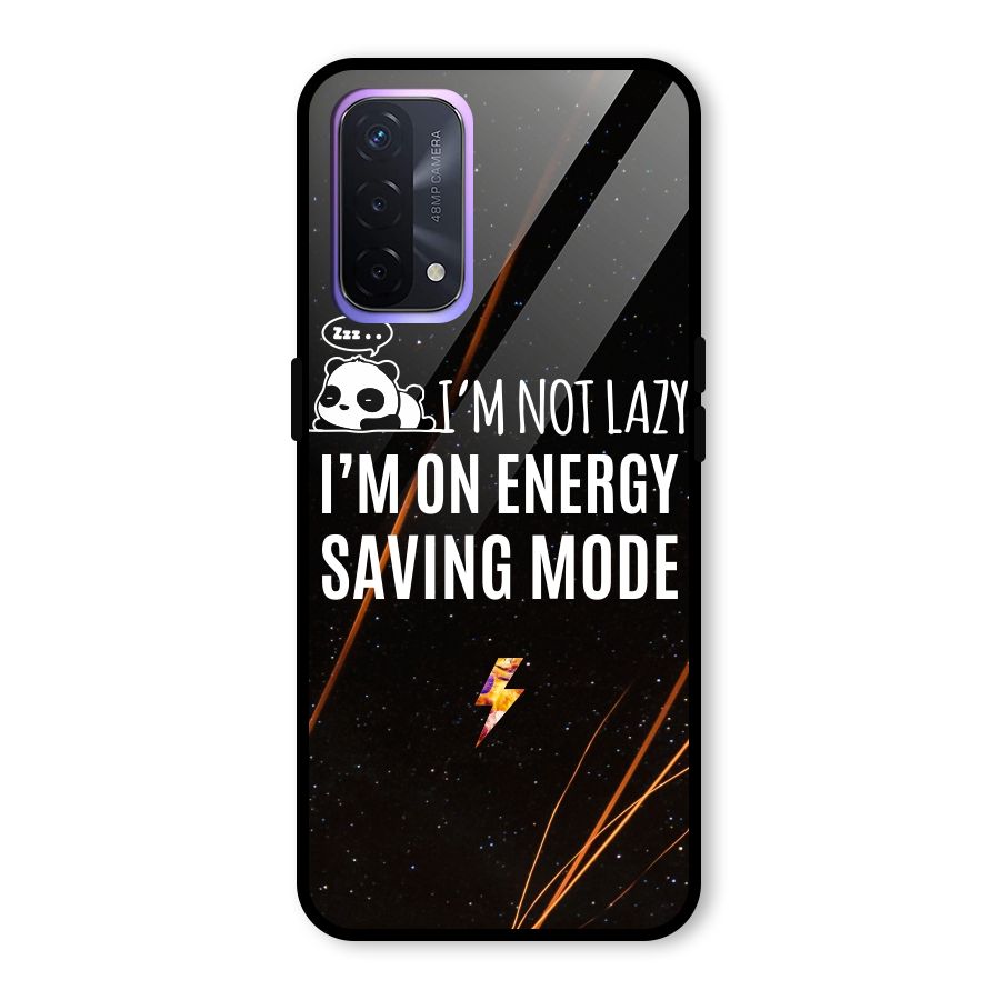 Energy Saving Mode Glass Back Case for Oppo A74 5G