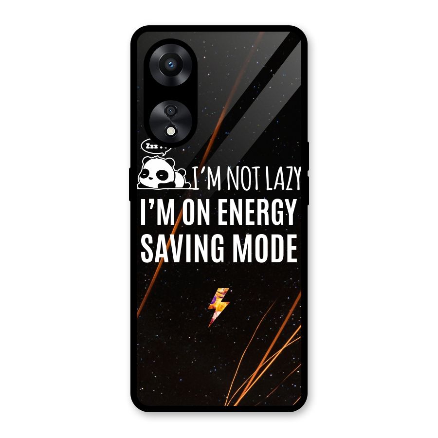 Energy Saving Mode Glass Back Case for Oppo A78