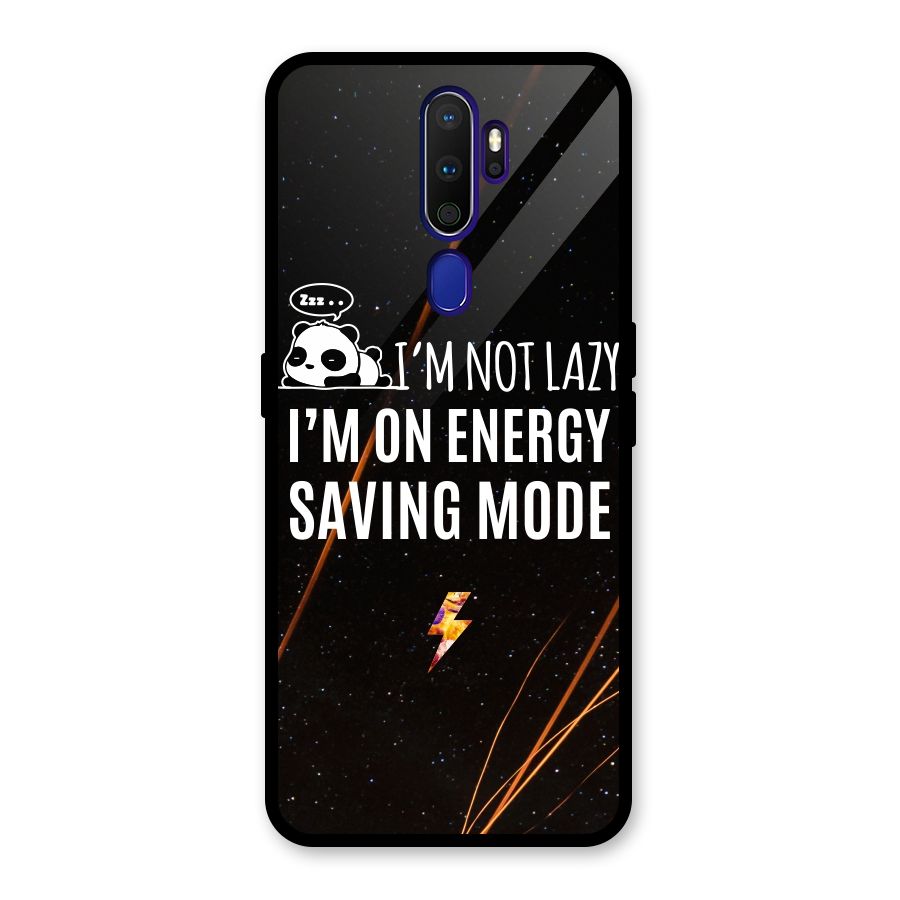 Energy Saving Mode Glass Back Case for Oppo A9 (2020)