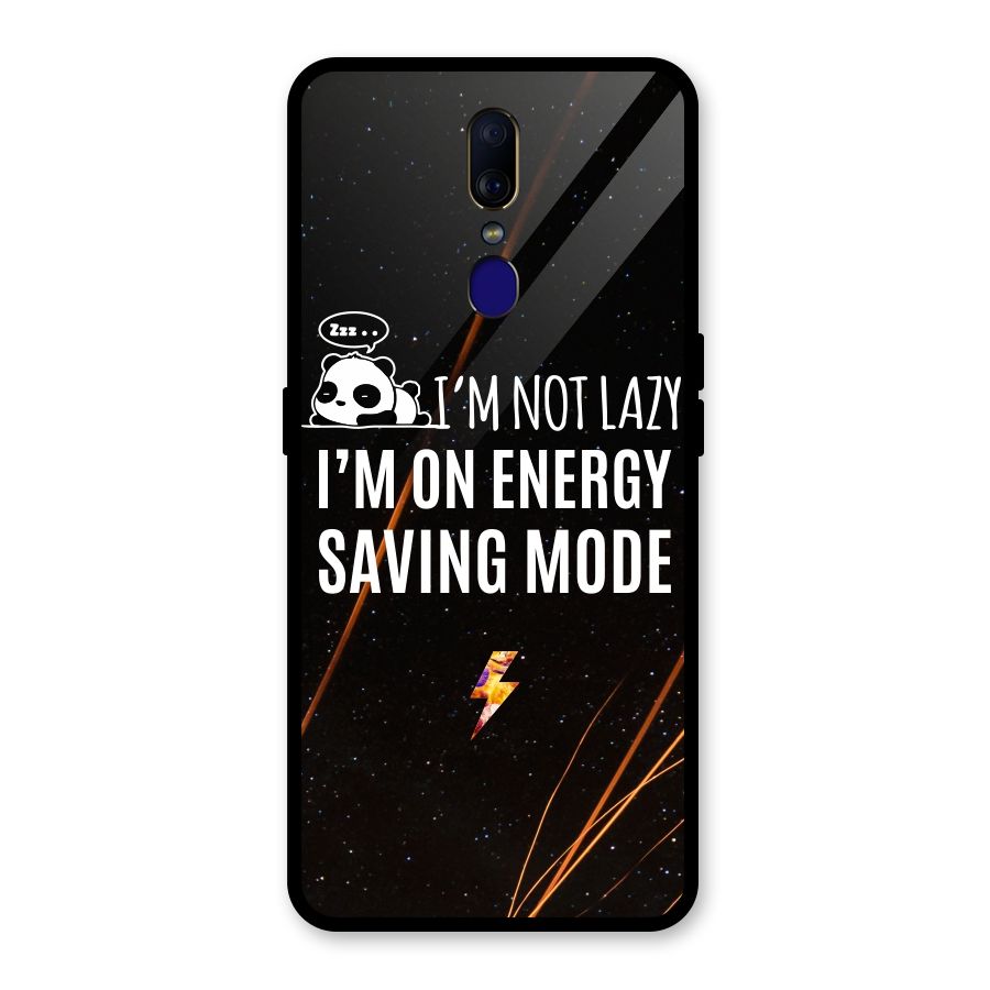 Energy Saving Mode Glass Back Case for Oppo F11