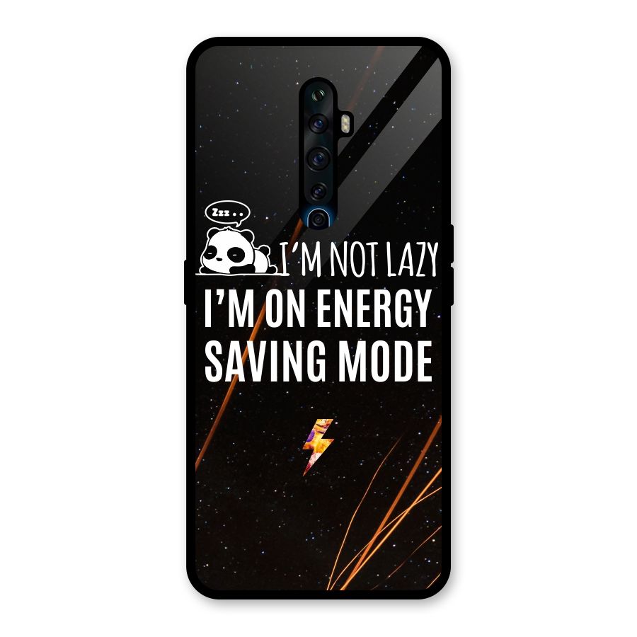 Energy Saving Mode Glass Back Case for Oppo Reno2 F
