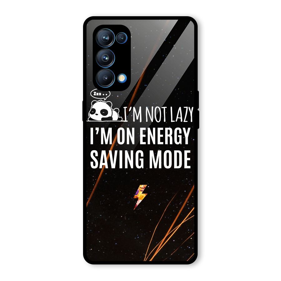 Energy Saving Mode Glass Back Case for Oppo Reno5 Pro 5G