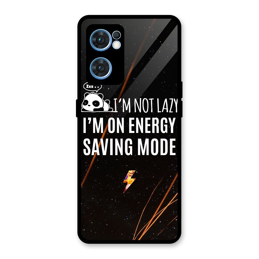 Energy Saving Mode Glass Back Case for Oppo Reno7 5G