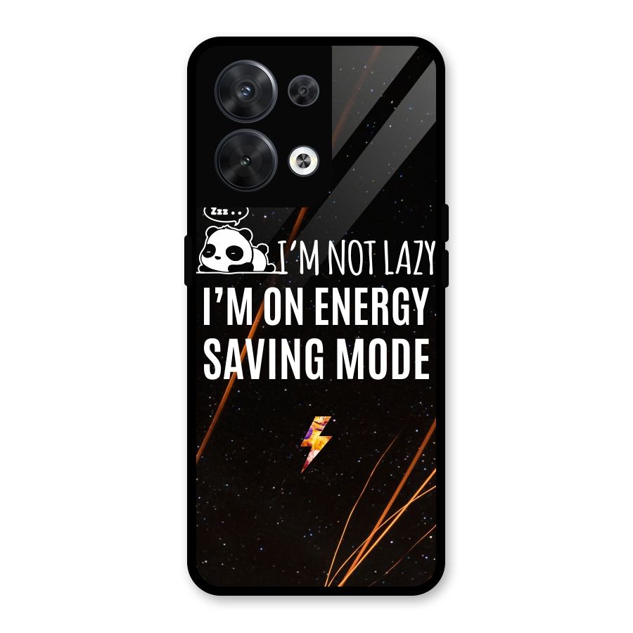 Energy Saving Mode Glass Back Case for Oppo Reno8 5G