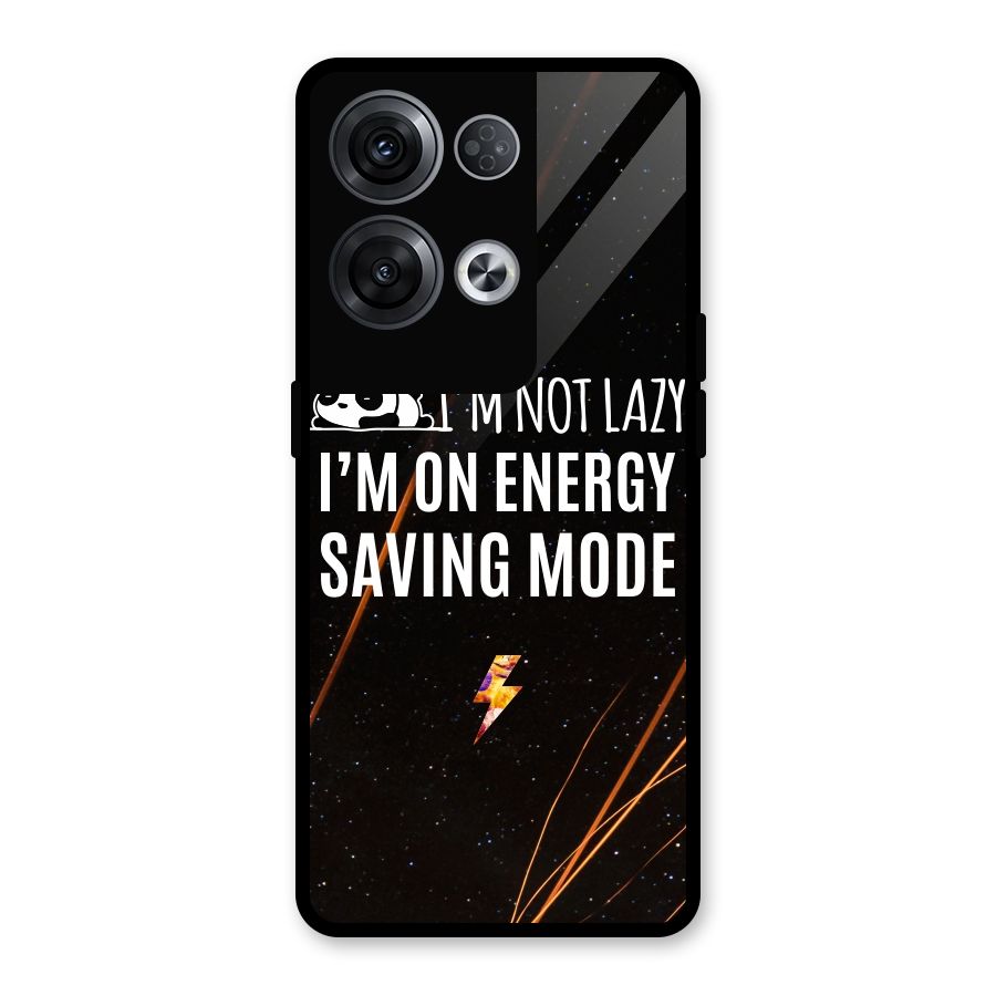 Energy Saving Mode Glass Back Case for Oppo Reno8 Pro 5G
