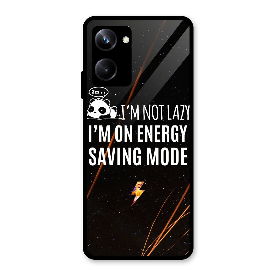 Energy Saving Mode Glass Back Case for Realme 10 Pro