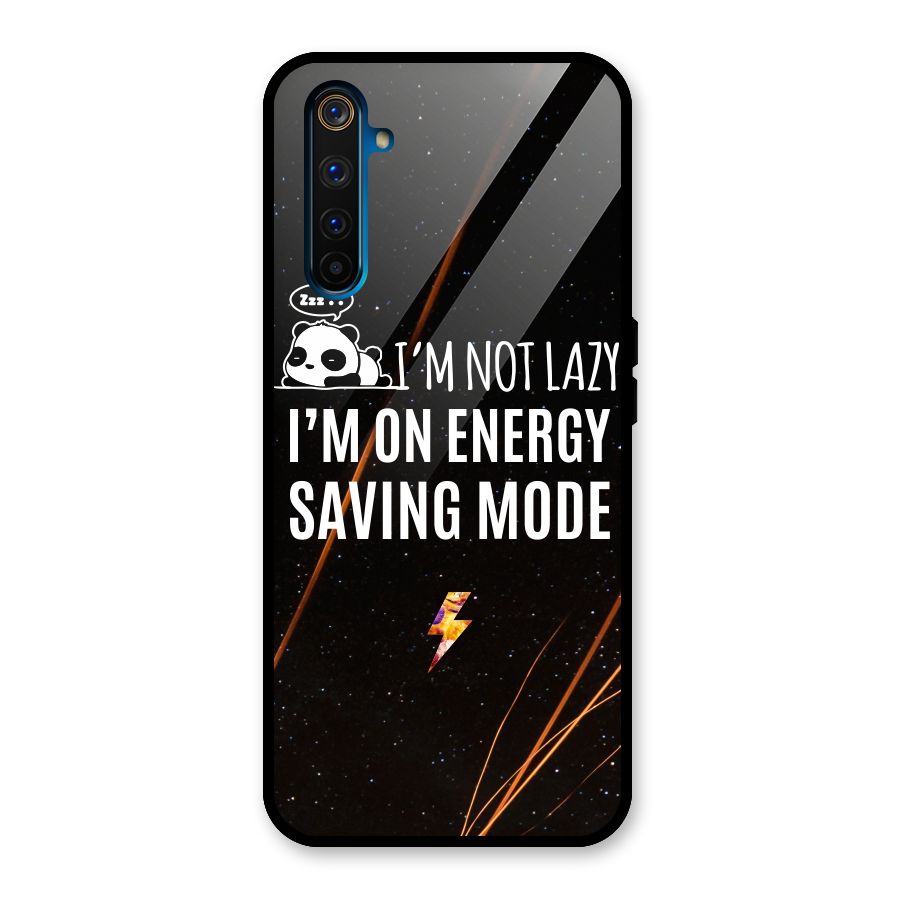 Energy Saving Mode Glass Back Case for Realme 6 Pro