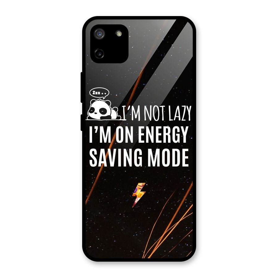 Energy Saving Mode Glass Back Case for Realme C11