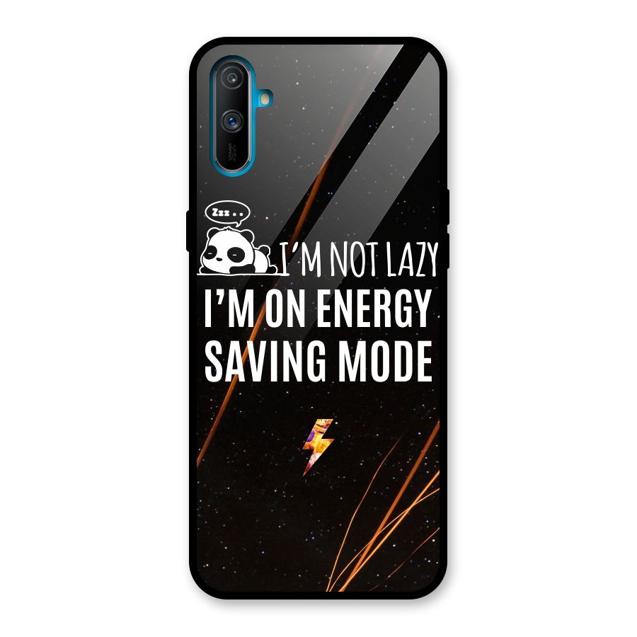 Energy Saving Mode Glass Back Case for Realme C3